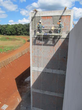 Construção Bloco A – Campus Erechim