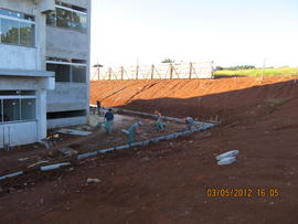 Construção Bloco A – Campus Erechim