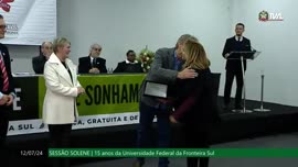 Sessão Solene da ALESC em comemoração aos 15 anos da UFFS - Parte 3