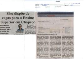 SISU dispõe vagas para ensino superior em Chapecó