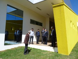 Visita de ministro às instalações do Campus Chapecó