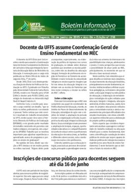 Boletim Informativo 238