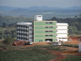 Construção Bloco A – Campus Laranjeiras do Sul