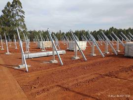 Construção das Usinas Fotovoltaicas – Campus Chapecó