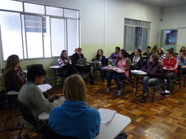 Exibição de filme do PIBID dos cursos de Letras e Geografia