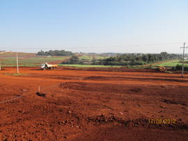 Terraplenagem, drenagem pluvial e sub-base vias internas – Campus Realeza