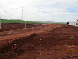 Terraplenagem, drenagem pluvial e sub-base vias internas – Campus Realeza
