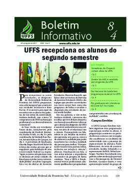 Boletim Informativo 84