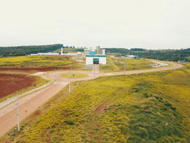 Vista aérea do Campus Laranjeiras do Sul