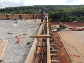 Construção Central de Reagentes  - Campus Laranjeiras do Sul