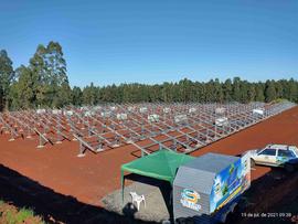 Construção das Usinas Fotovoltaicas – Campus Chapecó