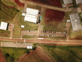 Vista aérea do Campus Laranjeiras do Sul