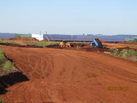 Terraplenagem, drenagem pluvial e sub-base vias internas – Campus Erechim