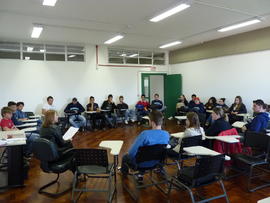 Reunião de estudantes com o Setor de Assuntos Estudantis
