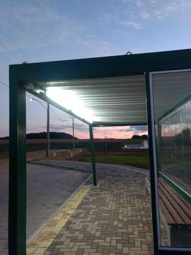 Execução de rotas acessíveis entre os blocos e estacionamento – Campus Chapecó