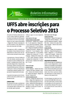 Boletim Informativo 138