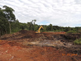 Terraplenagem, drenagem pluvial e pavimentação das vias internas – Campus Chapecó
