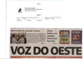 Oportunidade de emprego e ensino