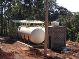 Construção Estação de Tratamento de Esgoto - Campus Laranjeiras do Sul