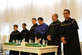 Formatura dos cursos de Administração, História, Letras e Pedagogia