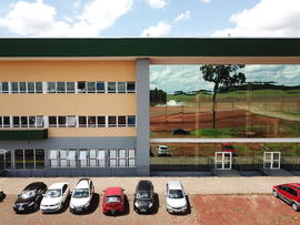 Vista aérea do Campus Chapecó