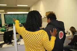 Visita da Associação dos Deficientes Visuais do Oeste