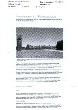 Novo acesso à UFFS é concluído