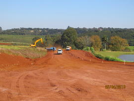Terraplenagem, drenagem pluvial e sub-base vias internas – Campus Erechim