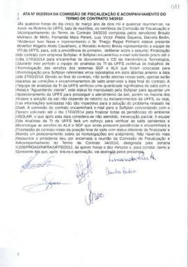 Ata 02 de acompanhamento do Contrato 34-2010 - Solar