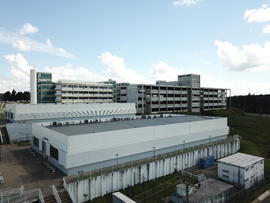 Vista aérea do Campus Chapecó