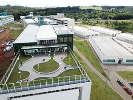 Vista aérea do Campus Chapecó