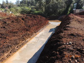 Terraplenagem, drenagem pluvial e pavimentação das vias internas – Campus Chapecó