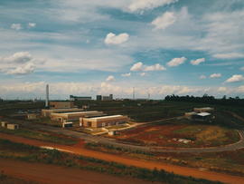 Vista aérea do Campus Realeza