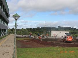Terraplanagem, drenagem pluvial e pavimentação das vias internas – Campus Chapecó