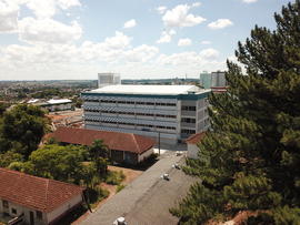 Vista aérea do Campus Passo Fundo