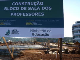 Obras campus Chapecó