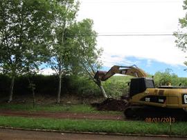 Terraplenagem, drenagem pluvial e sub-base vias internas – Campus Cerro Largo