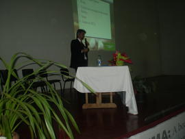 Solenidades com a equipe diretiva da UFFS