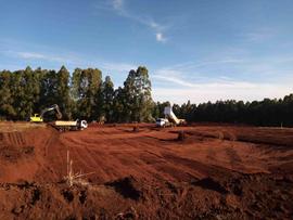 Extensão da rede elétrica-lógica, de água, terraplenagem e cercamento – Campus Chapecó