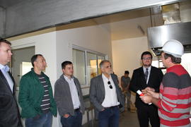Vice-reitor visita obras do campus Chapecó