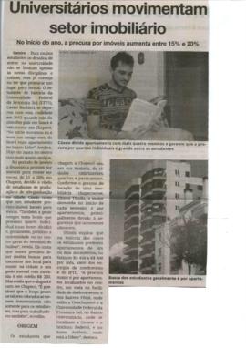 Universitários movimentam setor imobiliário