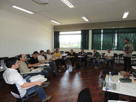 Reunião com novos professores do Núcleo de Apoio Pedagógico