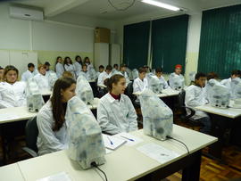 Visita novos talentos Biologia aos laboratórios da UFFS