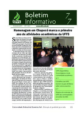 Boletim Informativo 77
