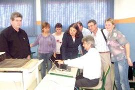 Solenidades com a equipe diretiva da UFFS