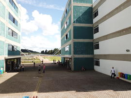 Vista aérea do Campus Chapecó