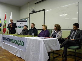 Aula inaugural do Mestrado em Educação