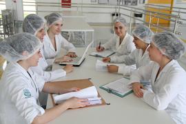 Treinamento das funcionárias do RU