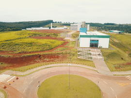Vista aérea do Campus Laranjeiras do Sul