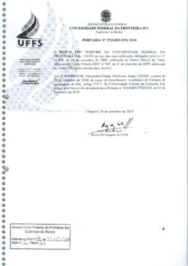 Portaria 371-GR-2010